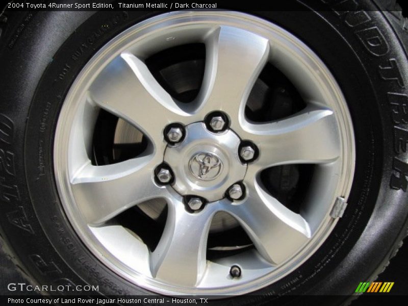 Titanium Metallic / Dark Charcoal 2004 Toyota 4Runner Sport Edition