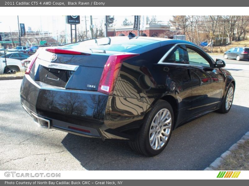 Black Raven / Ebony 2011 Cadillac CTS 4 AWD Coupe