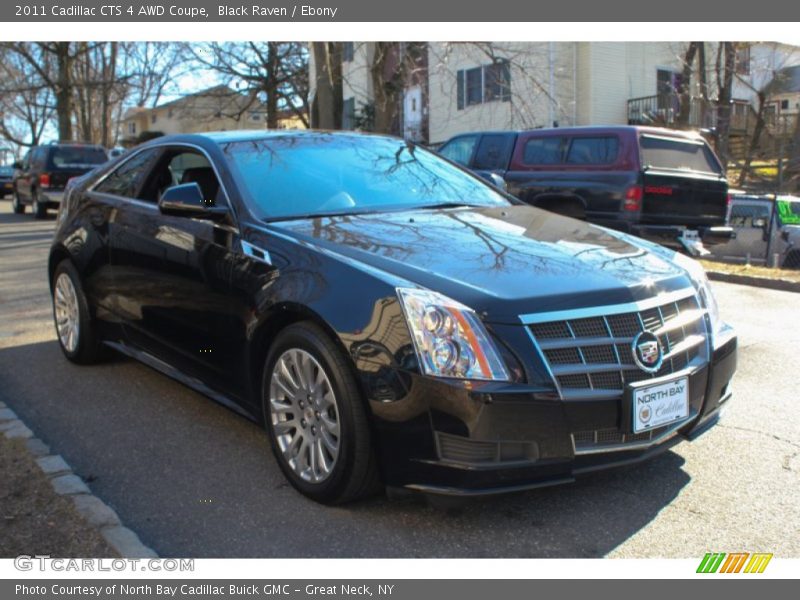 Black Raven / Ebony 2011 Cadillac CTS 4 AWD Coupe