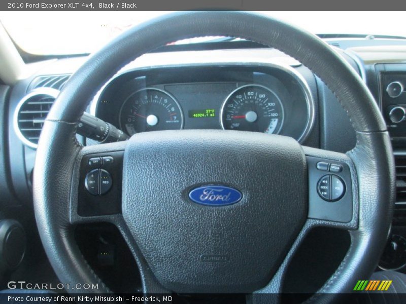 Black / Black 2010 Ford Explorer XLT 4x4