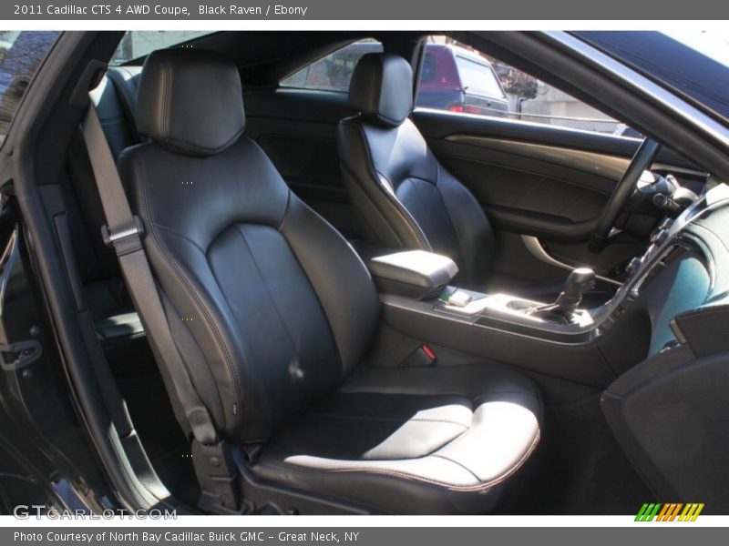 Front Seat of 2011 CTS 4 AWD Coupe