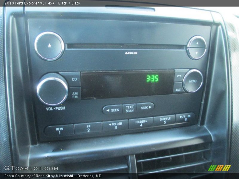 Black / Black 2010 Ford Explorer XLT 4x4
