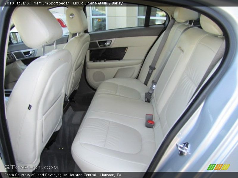 Rear Seat of 2010 XF Premium Sport Sedan