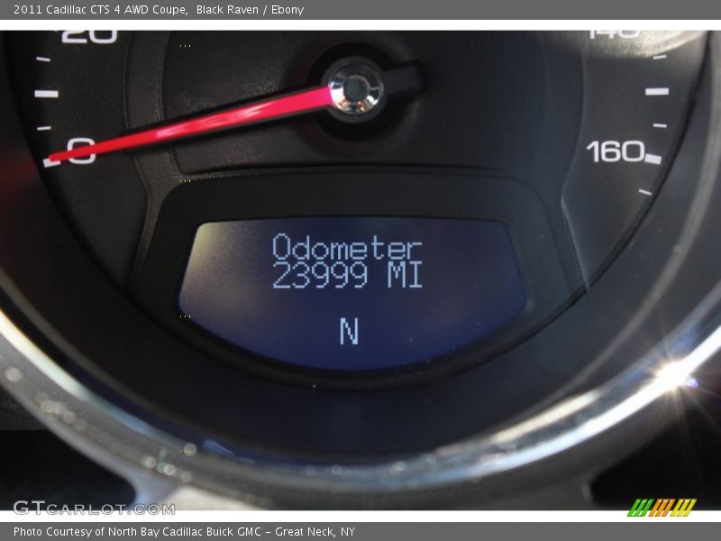 Black Raven / Ebony 2011 Cadillac CTS 4 AWD Coupe