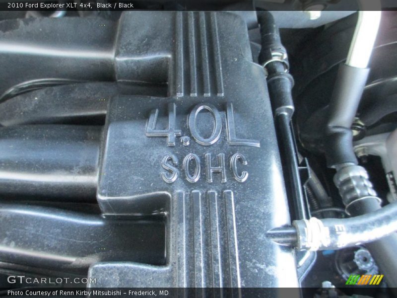 Black / Black 2010 Ford Explorer XLT 4x4