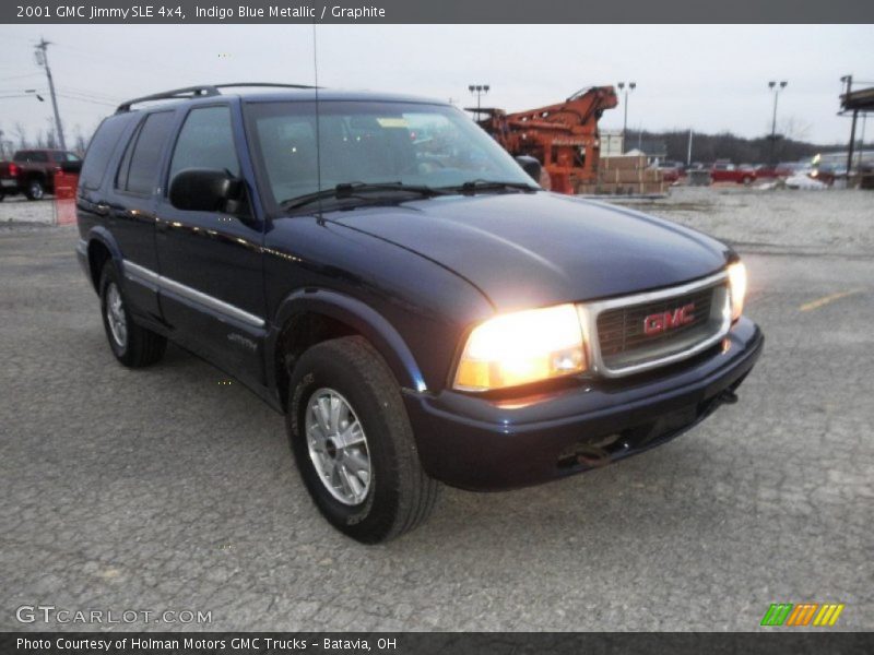 Indigo Blue Metallic / Graphite 2001 GMC Jimmy SLE 4x4