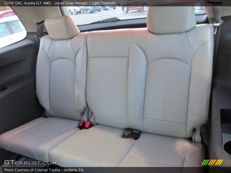 Liquid Silver Metallic / Light Titanium 2008 GMC Acadia SLT AWD