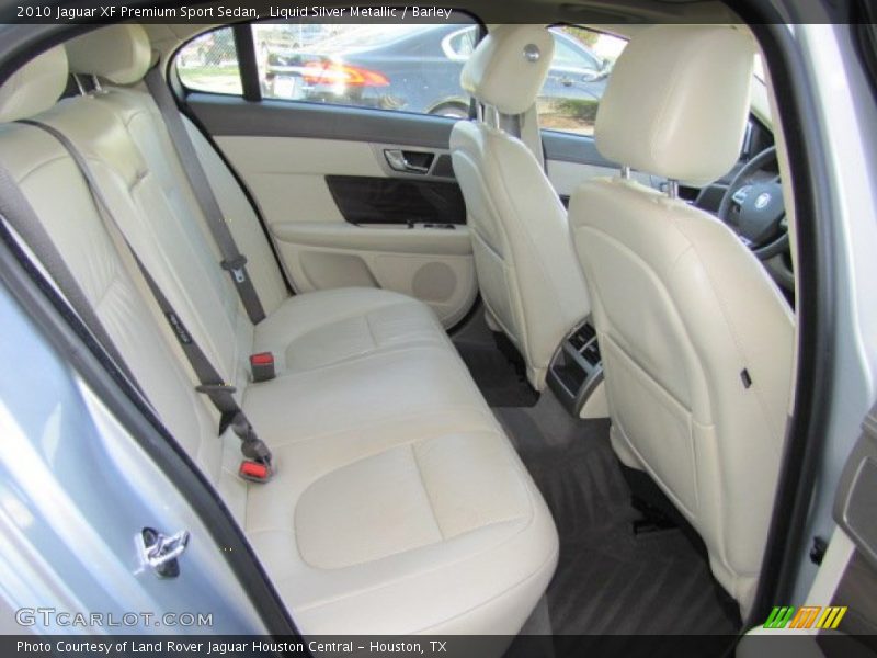 Liquid Silver Metallic / Barley 2010 Jaguar XF Premium Sport Sedan