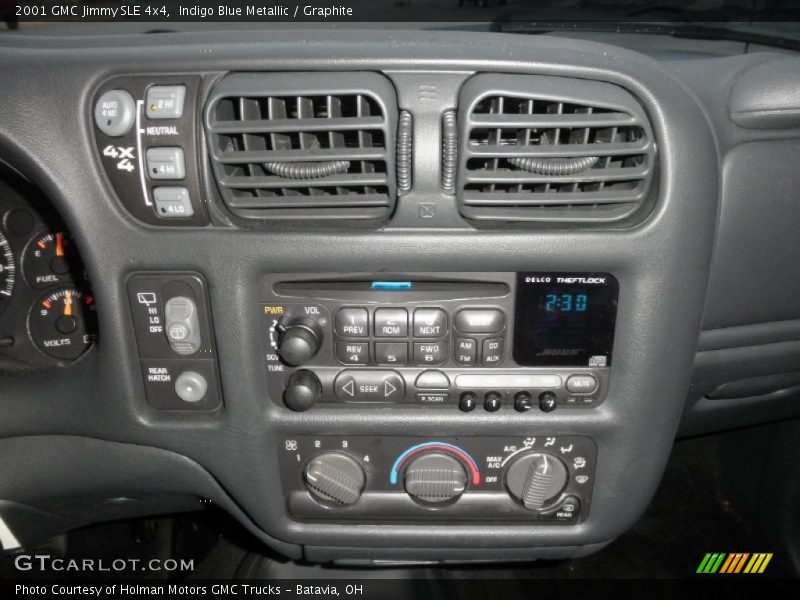 Indigo Blue Metallic / Graphite 2001 GMC Jimmy SLE 4x4