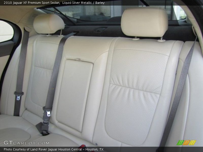 Liquid Silver Metallic / Barley 2010 Jaguar XF Premium Sport Sedan