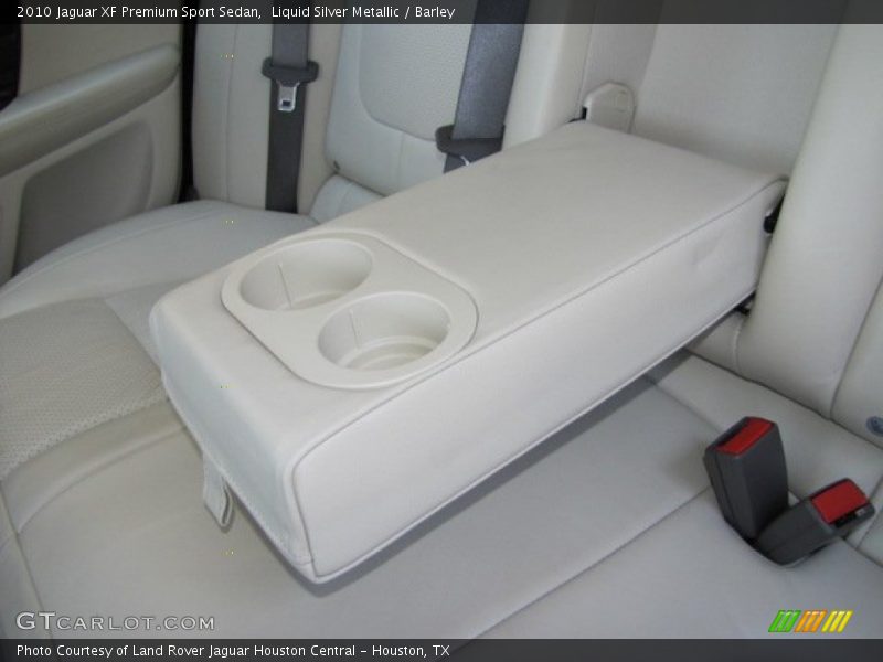 Liquid Silver Metallic / Barley 2010 Jaguar XF Premium Sport Sedan