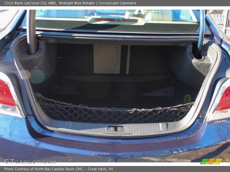  2010 LaCrosse CXL AWD Trunk
