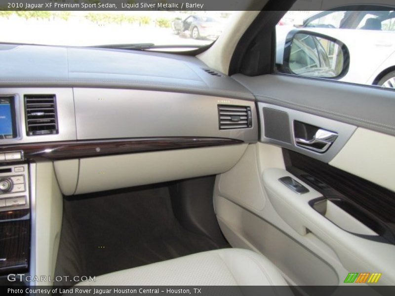 Liquid Silver Metallic / Barley 2010 Jaguar XF Premium Sport Sedan