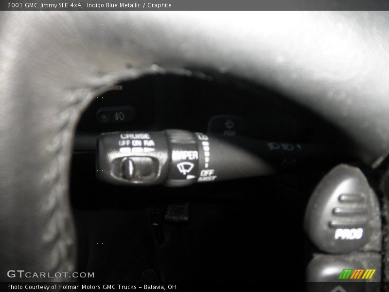 Indigo Blue Metallic / Graphite 2001 GMC Jimmy SLE 4x4