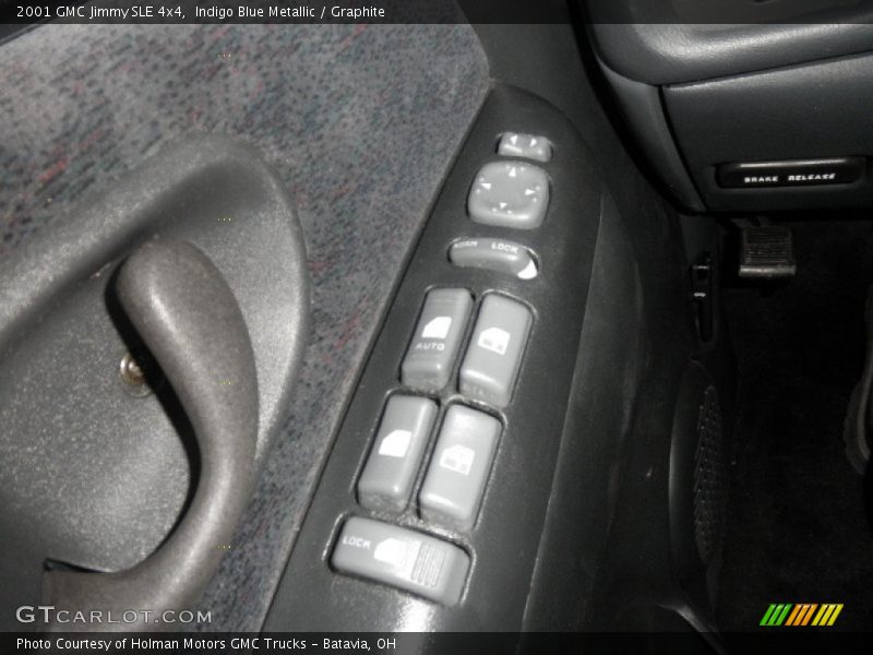 Indigo Blue Metallic / Graphite 2001 GMC Jimmy SLE 4x4