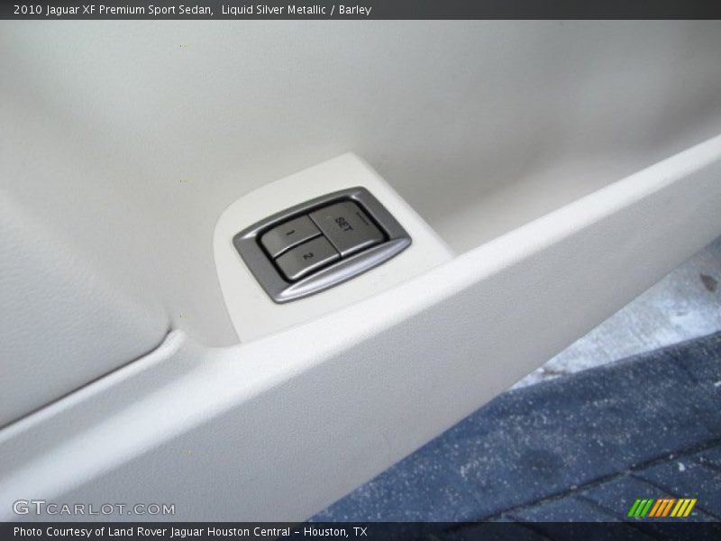 Liquid Silver Metallic / Barley 2010 Jaguar XF Premium Sport Sedan