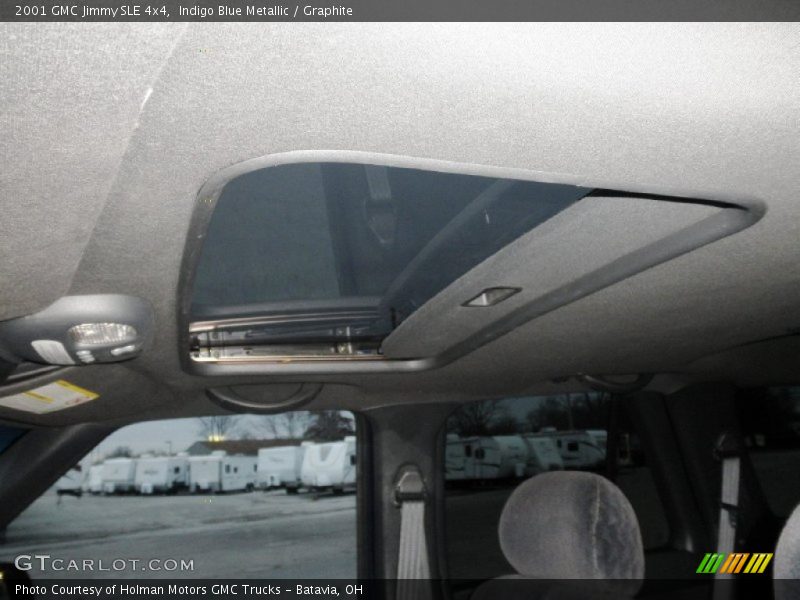 Indigo Blue Metallic / Graphite 2001 GMC Jimmy SLE 4x4