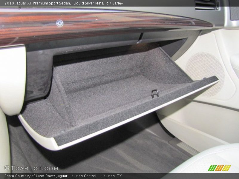 Liquid Silver Metallic / Barley 2010 Jaguar XF Premium Sport Sedan