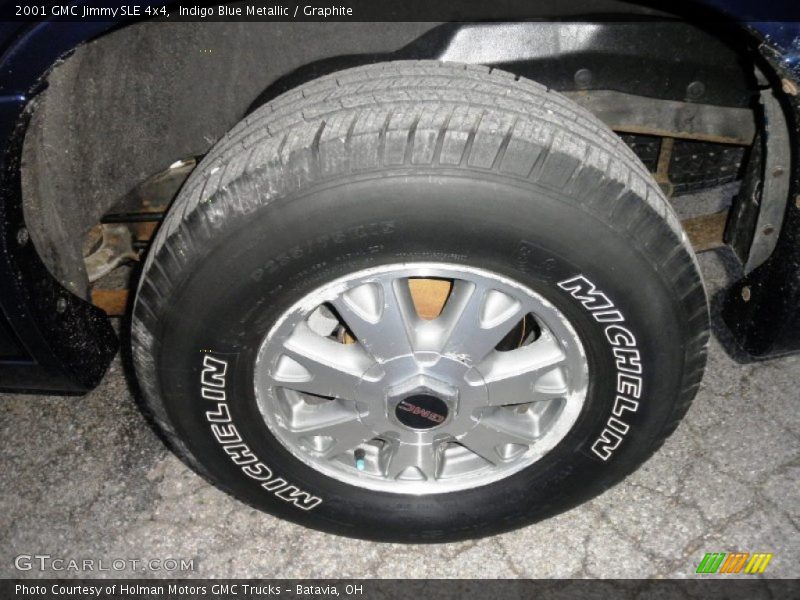 Indigo Blue Metallic / Graphite 2001 GMC Jimmy SLE 4x4