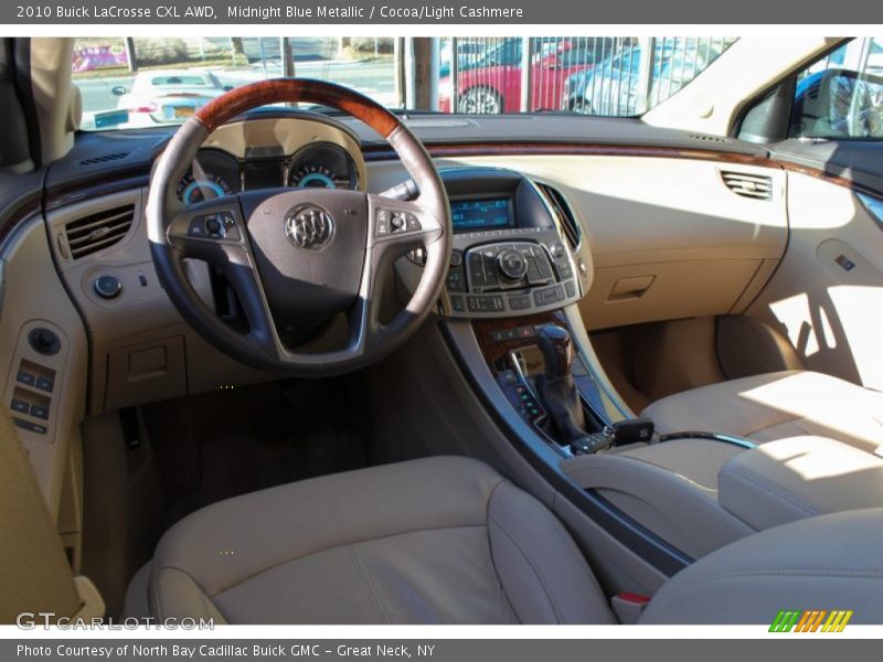 Cocoa/Light Cashmere Interior - 2010 LaCrosse CXL AWD 