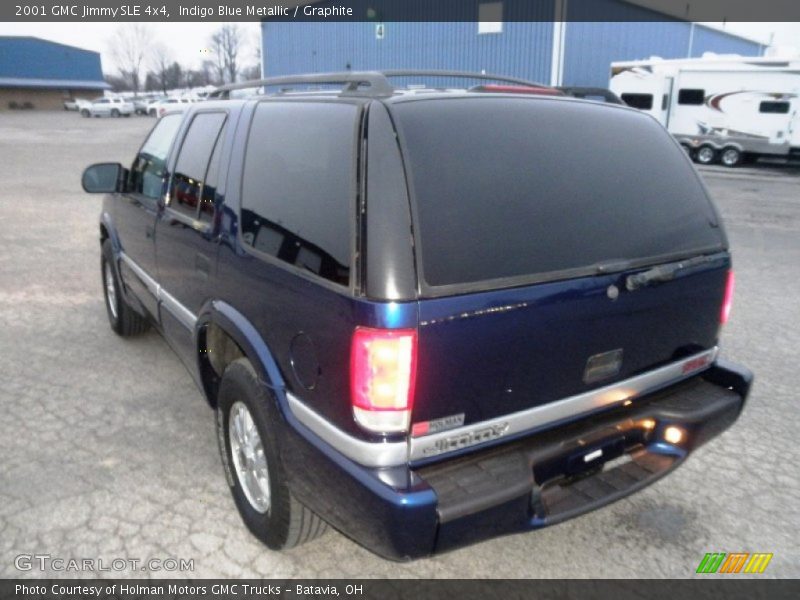 Indigo Blue Metallic / Graphite 2001 GMC Jimmy SLE 4x4