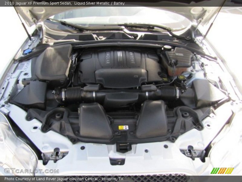 Liquid Silver Metallic / Barley 2010 Jaguar XF Premium Sport Sedan