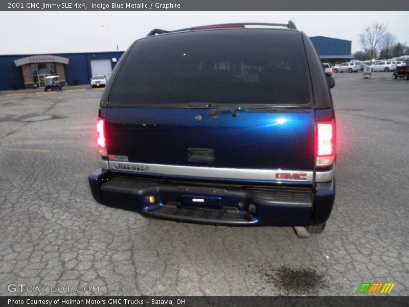 Indigo Blue Metallic / Graphite 2001 GMC Jimmy SLE 4x4