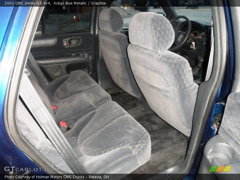 Indigo Blue Metallic / Graphite 2001 GMC Jimmy SLE 4x4