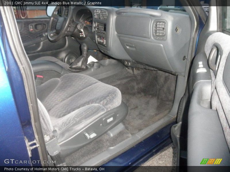 Indigo Blue Metallic / Graphite 2001 GMC Jimmy SLE 4x4