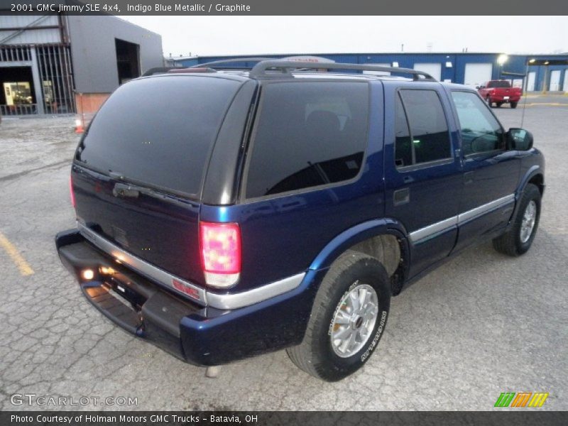 Indigo Blue Metallic / Graphite 2001 GMC Jimmy SLE 4x4