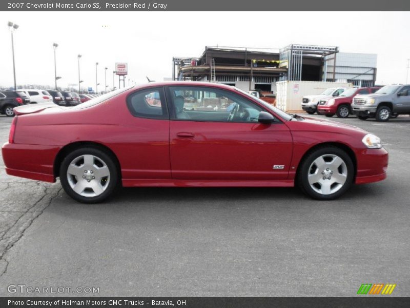 Precision Red / Gray 2007 Chevrolet Monte Carlo SS
