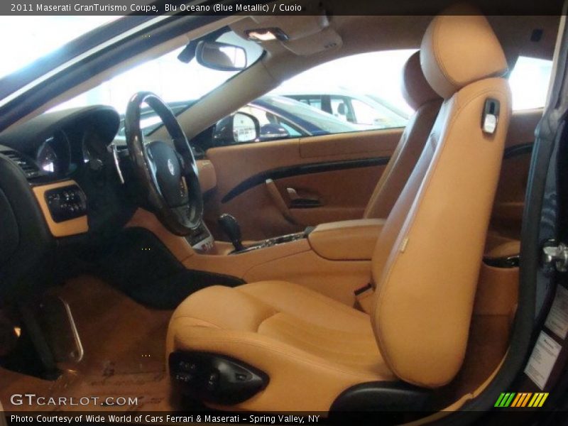 Blu Oceano (Blue Metallic) / Cuoio 2011 Maserati GranTurismo Coupe