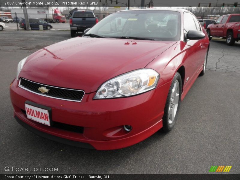 Precision Red / Gray 2007 Chevrolet Monte Carlo SS