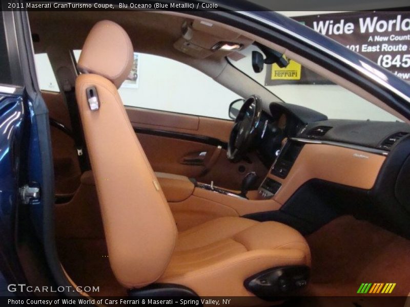 Blu Oceano (Blue Metallic) / Cuoio 2011 Maserati GranTurismo Coupe