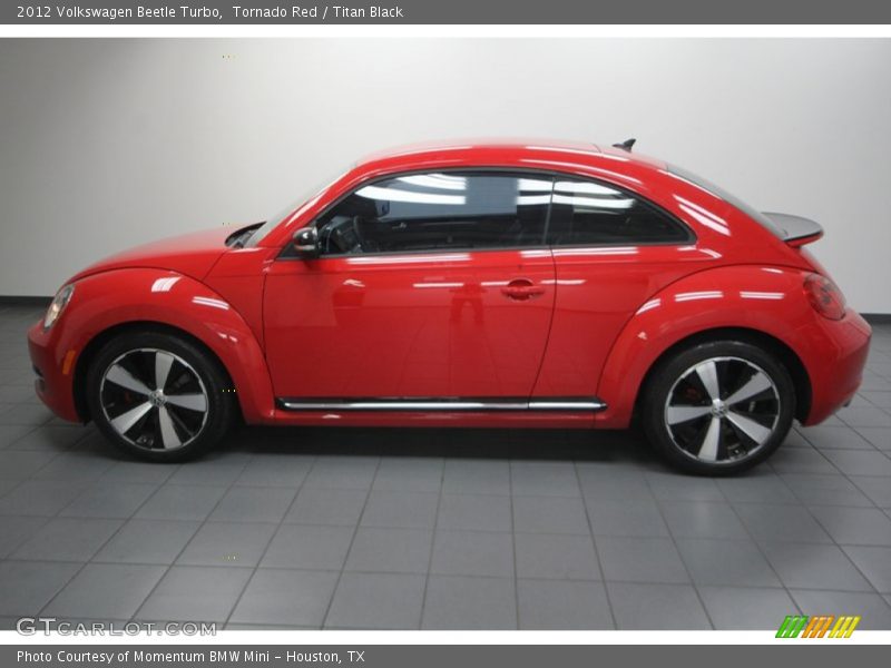 Tornado Red / Titan Black 2012 Volkswagen Beetle Turbo