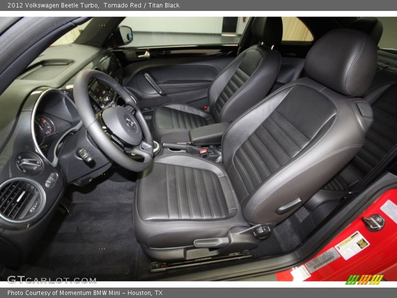 Tornado Red / Titan Black 2012 Volkswagen Beetle Turbo