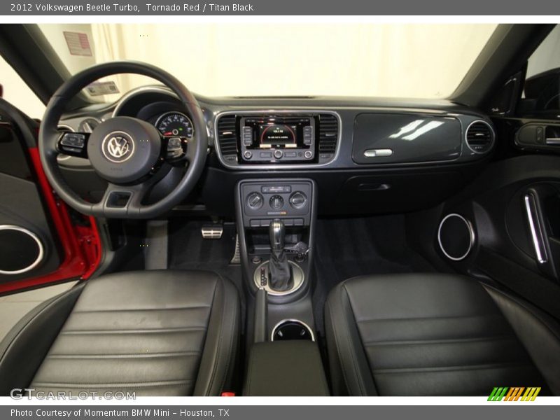 Tornado Red / Titan Black 2012 Volkswagen Beetle Turbo