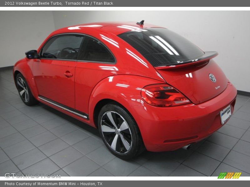 Tornado Red / Titan Black 2012 Volkswagen Beetle Turbo