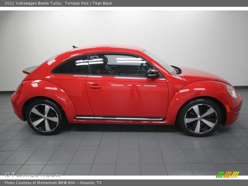 Tornado Red / Titan Black 2012 Volkswagen Beetle Turbo