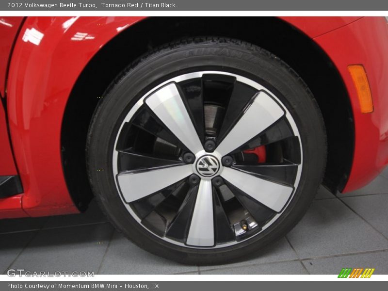 Tornado Red / Titan Black 2012 Volkswagen Beetle Turbo