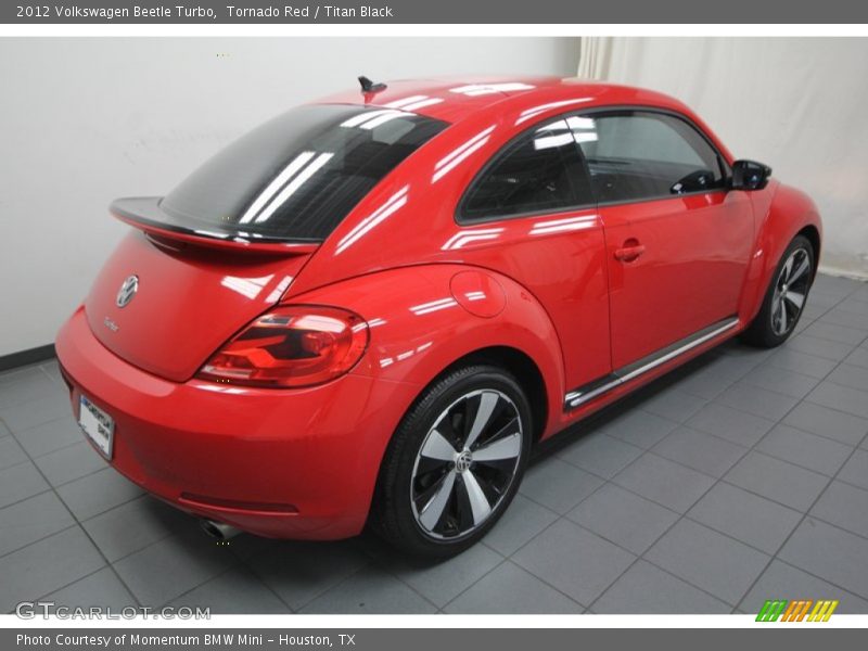 Tornado Red / Titan Black 2012 Volkswagen Beetle Turbo