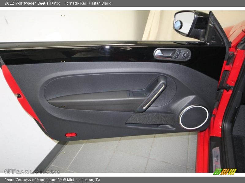 Tornado Red / Titan Black 2012 Volkswagen Beetle Turbo
