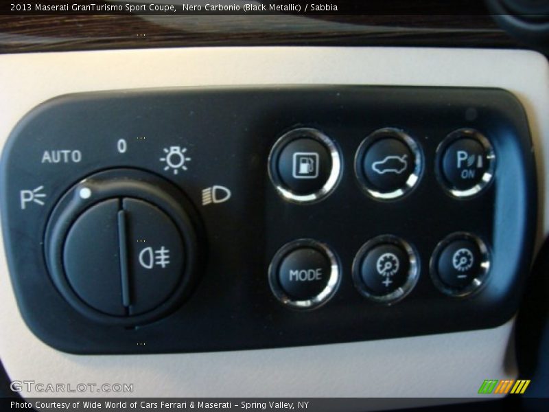 Controls of 2013 GranTurismo Sport Coupe