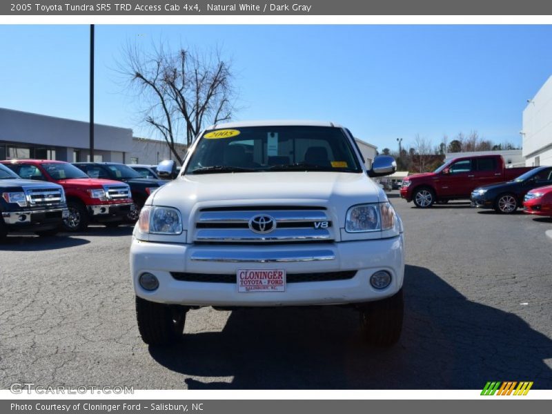 Natural White / Dark Gray 2005 Toyota Tundra SR5 TRD Access Cab 4x4