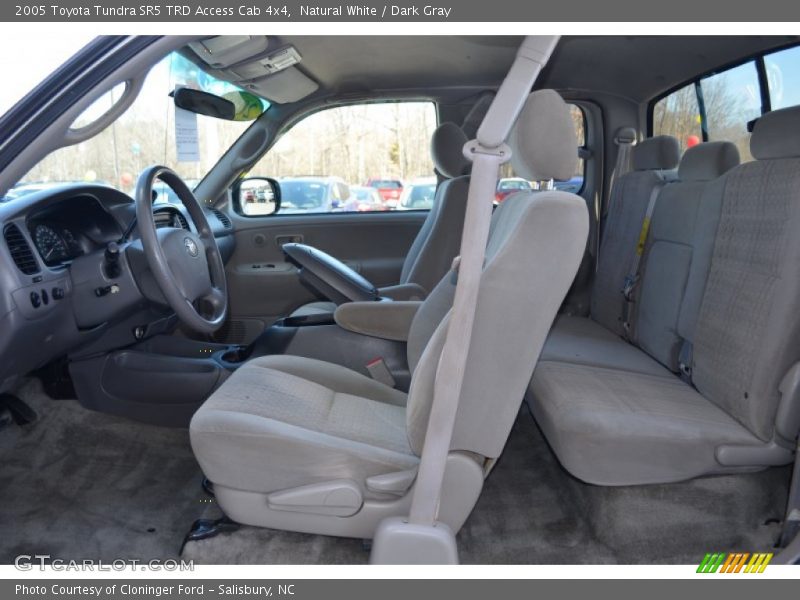 Natural White / Dark Gray 2005 Toyota Tundra SR5 TRD Access Cab 4x4