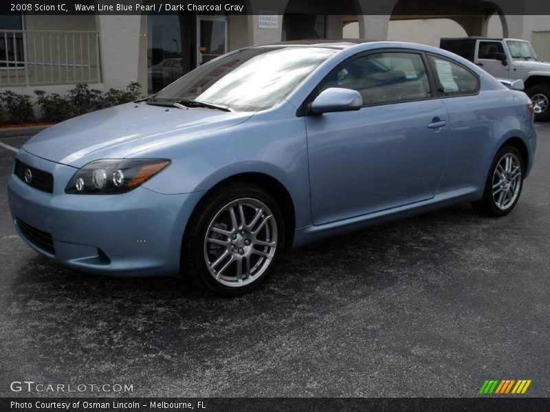 Wave Line Blue Pearl / Dark Charcoal Gray 2008 Scion tC