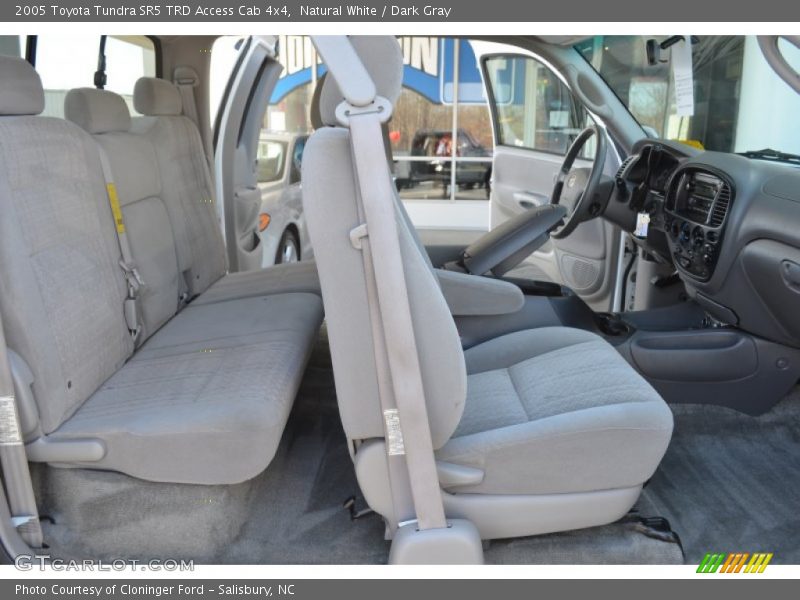 Natural White / Dark Gray 2005 Toyota Tundra SR5 TRD Access Cab 4x4