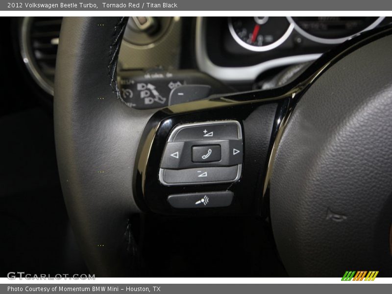 Tornado Red / Titan Black 2012 Volkswagen Beetle Turbo