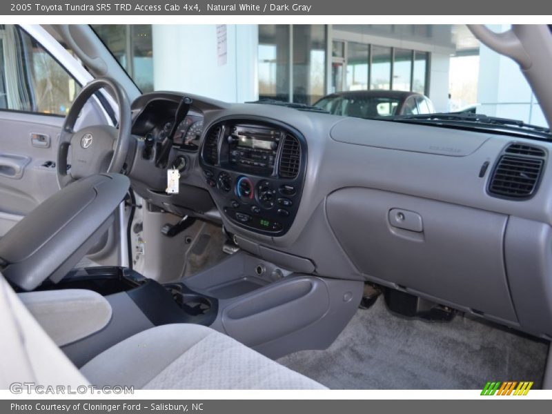 Natural White / Dark Gray 2005 Toyota Tundra SR5 TRD Access Cab 4x4