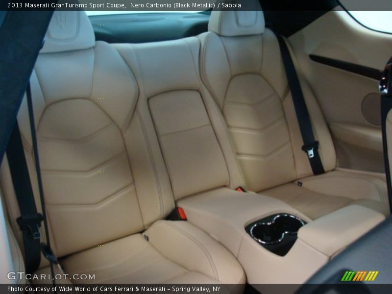 Rear Seat of 2013 GranTurismo Sport Coupe